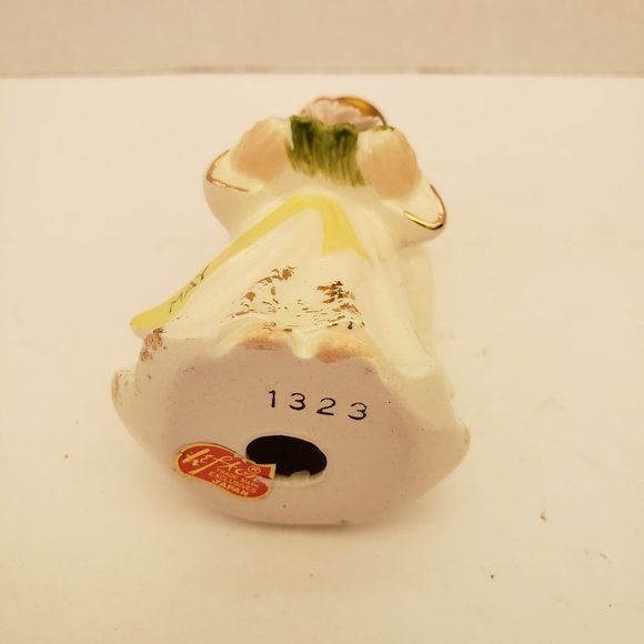 Lefton May Girl Angel Figurine - Picture 8 of 9